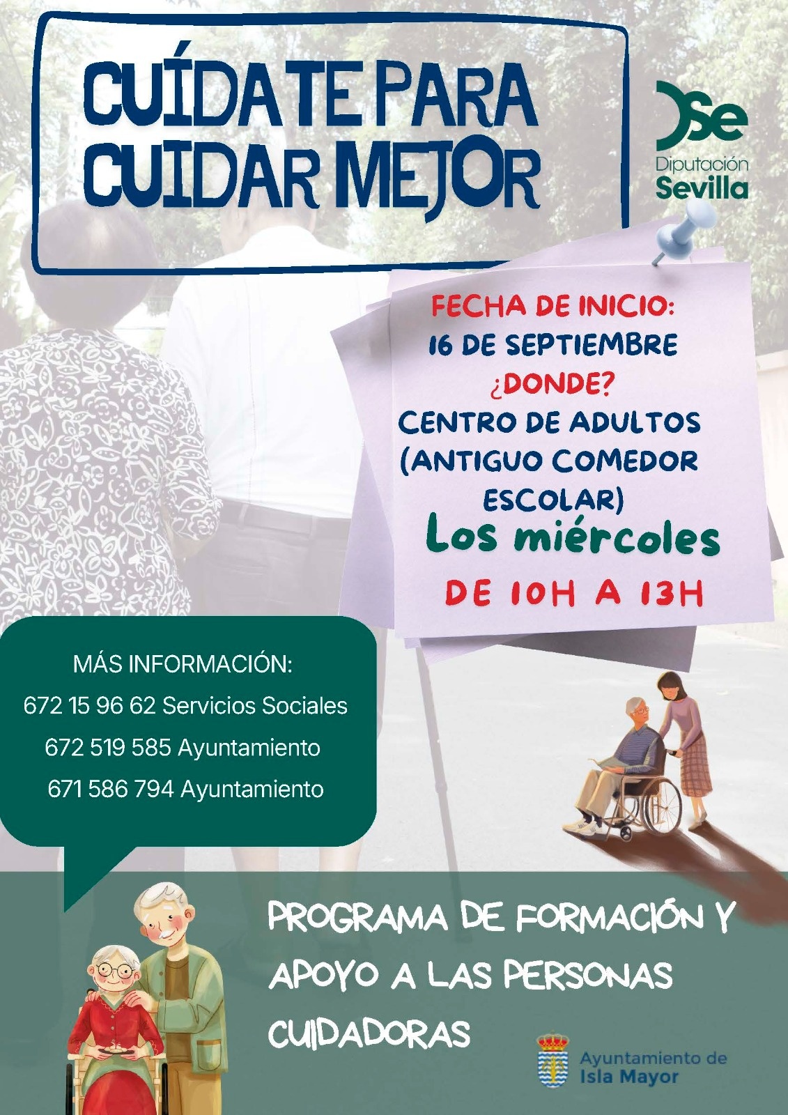 Cuidate para cuidar mejor - Cartel
