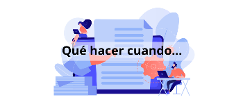 Banner Que Hacer Cuando...