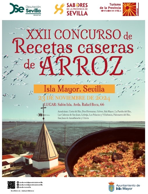 cartel XXII concurso recetas arroz 2024
